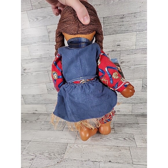 Vintage NABER KIDS Doll WOOD CHIPS & RESIN Darina Rare COA ATTACHED Toddler 18" - Picture 8 of 10